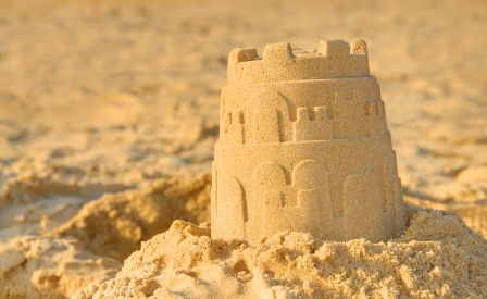 Blog Post 1 Stock Photo Sandcastle